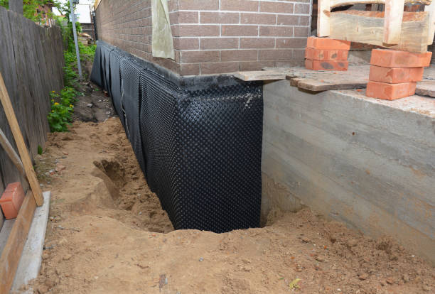 Happy homeowners after waterproofing job in Glendora